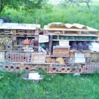 Hôtel à insectes © Ferme du faucon